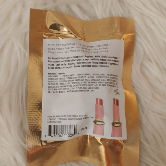 💋FIRM! NWT PAT MCGRATH LABS MINI DIVINYL LIP DUO VENUSIAN TEMPTATION LIMITED ED - Picture 6 of 10